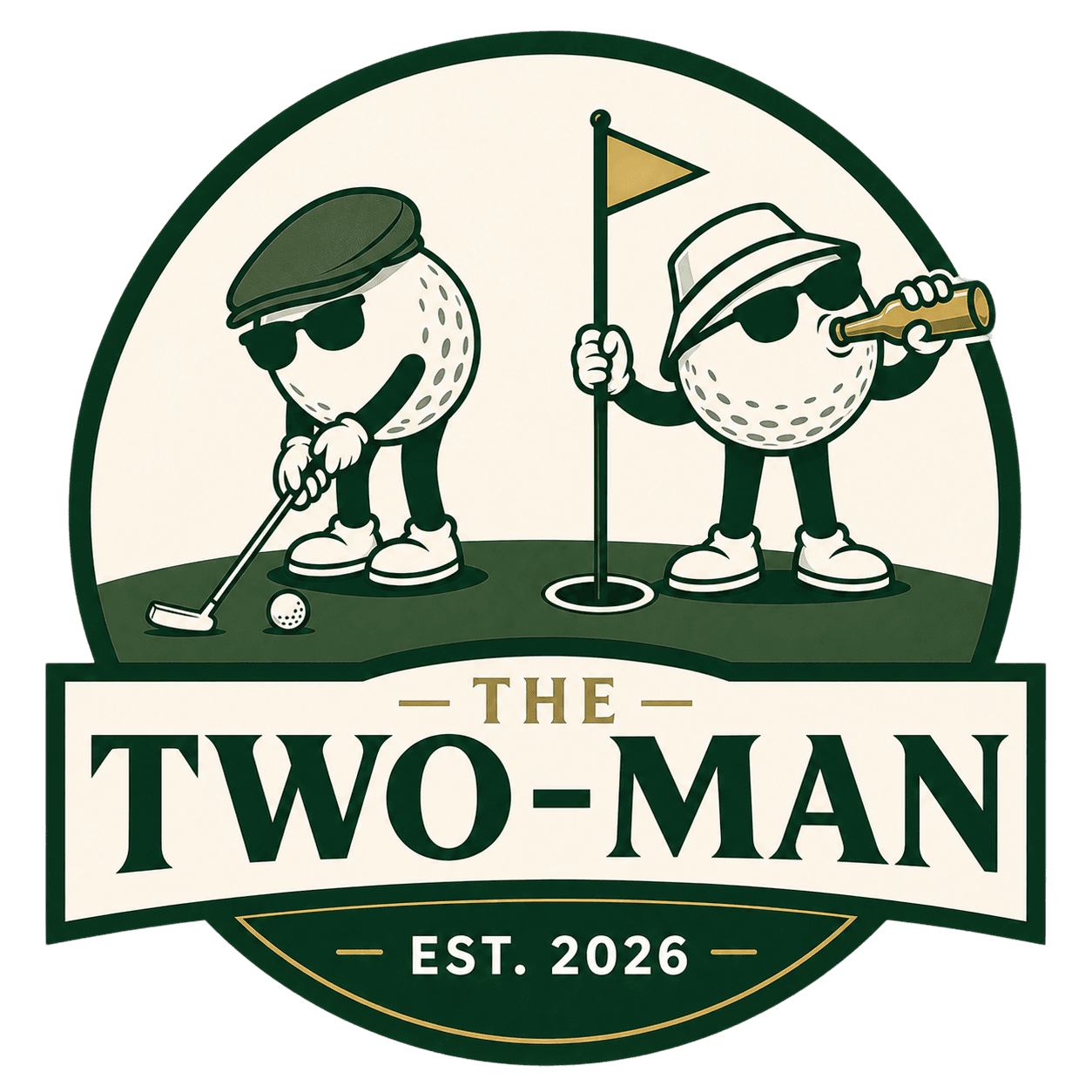 The Two Man logo